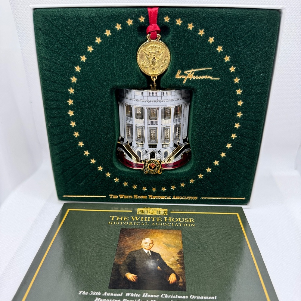 The White house Historical Society 2018 Ornament made in USA